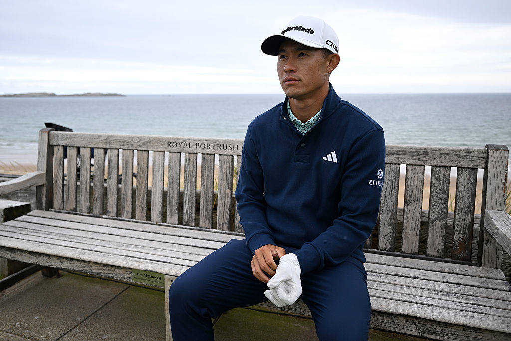 Collin Morikawa before The 153rd Open